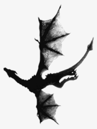 Dragon Silhouette Challenge Freetoedit Scdragon - Game Of Thrones Dragons Png #9702389