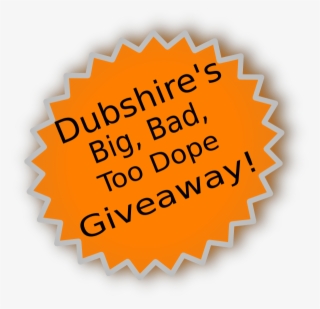 Dubshire Giveaway Clip Art - Starburst Clip Art #9703064