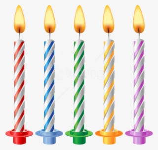 Free Png Download Birthday Candles Transparent Png - Birthday Candle Transparent #9703600