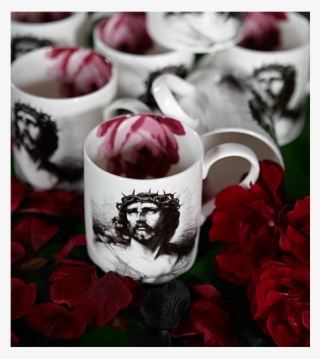 Bone China Crown Of Thorns Mug - Cup #9704074