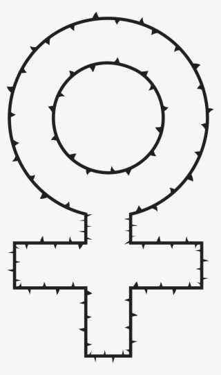 This Free Icons Png Design Of Female Symbol Of Thorns #9704155