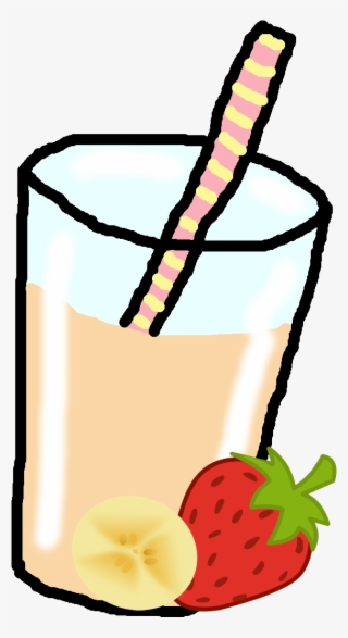 Strawberry Banana Smoothie - Strawberry Banana Smoothie Cartoon #9704670