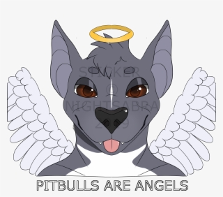 [p]pitbulls Are Angels - Cat Yawns #9704672