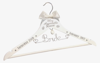 Personalised Bridal Dress Hanger #9706582