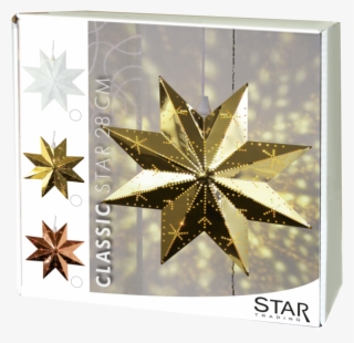 Metal Star Classic - Julestjerne Metall Med Lys #9707135