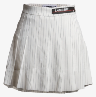 Tennis Skirt- White - A-line #9707398