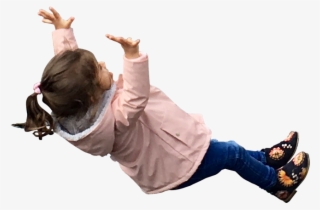 Persongirl Slipping While Popping Soap Bubbles - Jumping #9707441