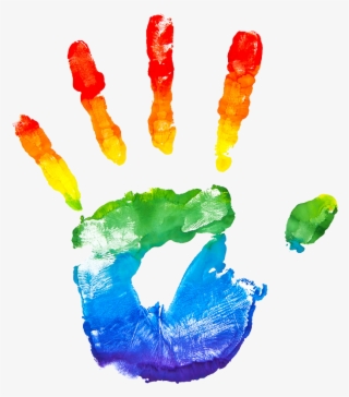 Colour Hand Commercial Printer - Lgbt Png #9707589