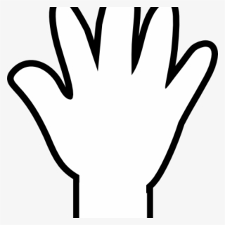 Hand Clipart Black And White White Hand Print Clip #9707678 Hand Clipart Black And White White Hand Print Clip #9707678
