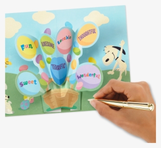 Peanuts® Snoopy Easter Card With Pop-up Eggs #9708182
