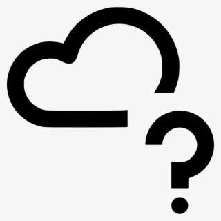 Question Mark Comments - Cloud Computing #9708539