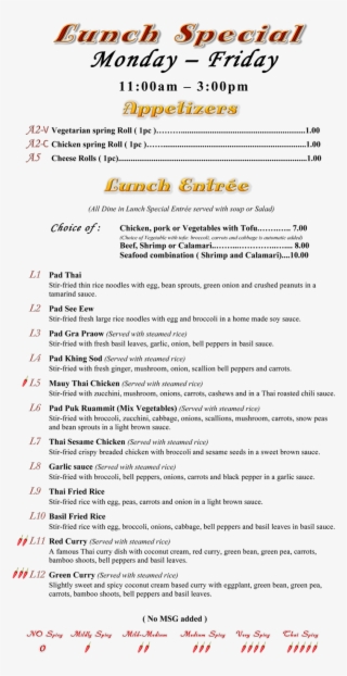 Lunch - - Document #9709290