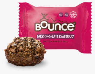 Dark Choc Raspberry With Ball - Bounce Balls Cacao Orange #9710066