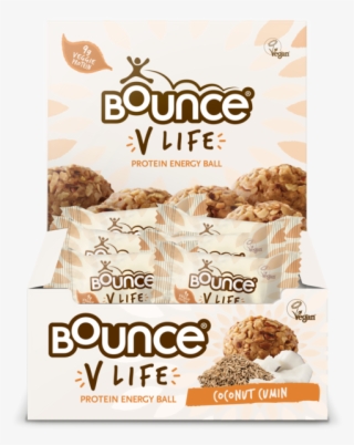 Bounce V-life Coconut Cumin Protein Energy Ball 40g - Bounce V-life Vegan Ball #9710143