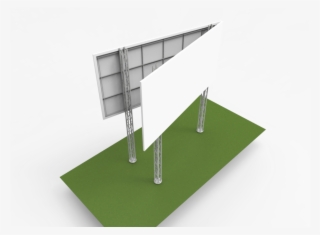 Billboard Construction Design Cads #9711251