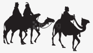 Free Png Three Kings Silhouette Png - 3 Wise Men Silhouette Png #9711427