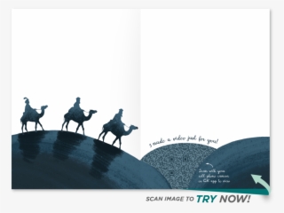 Silent Night Christmas Card Silent Night Christmas - Silhouette #9711992