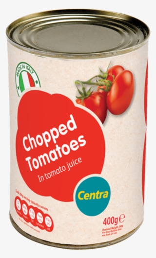 Chopped Tinned Tomatoes 400g - 400g Tin Of Tomatoes #9712049