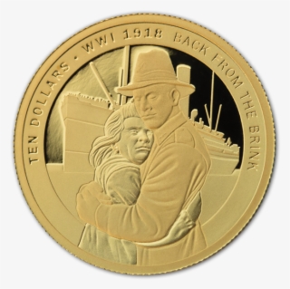 1918 Back From The Brink Gold Proof Coin #9712499