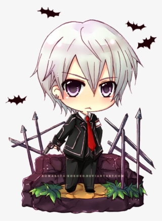 Drawn Vampire Chibi Vampire - Vampire Knight Chibi Zero #9712542