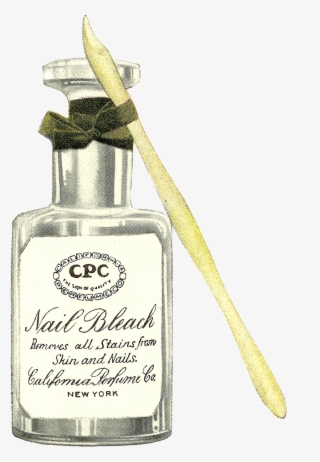 Digital Antique Beauty Product Downloads - Glass Bottle #9712809