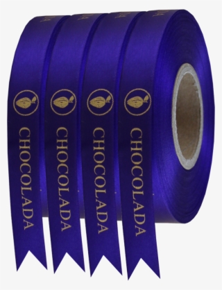 Purple Printed Ribbon - Label #9713003