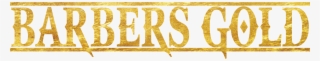 Barbers Gold - Calligraphy #9713800