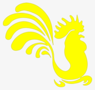 Small - Yellow Rooster Logo #9715602