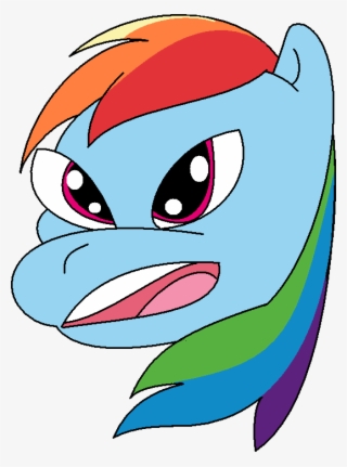 Applebeans, Rainbow Dash, Ronbow Dosh, Safe, Simple - Cartoon #9715924