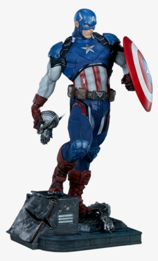 Captain America Sideshow Statue #9715962