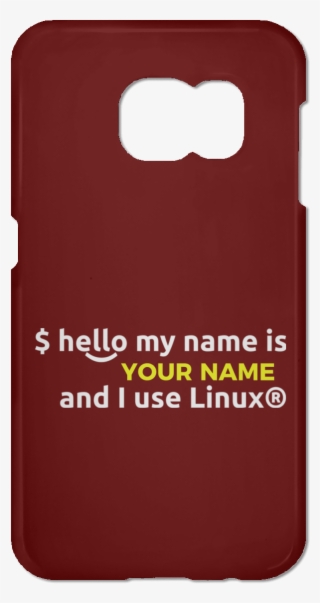 Hello My Name Is - Mobile Phone Case #9717073