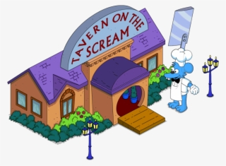 Tapped Out Tavern On The Scream - Cartoon #9717986
