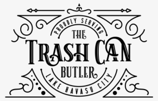 The Trashcan Butler - Calligraphy #9718064 The Trashcan Butler - Calligraphy #9718064