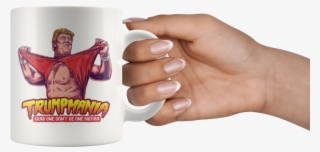 Trumpmania Funny Trump Hulk Hogan Wrestler Parody Mug - Mug #9718831