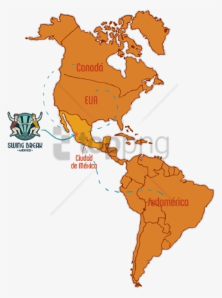 Free Png Asia North America Map Png Image With Transparent - Asean And Australia Map #9718844