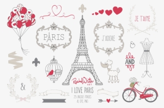 Paris Transparent Background Png - Love Paris #9719215
