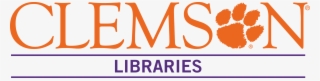 Clemson Libraries Word Mark - Clemson Libraries Logo #9720469
