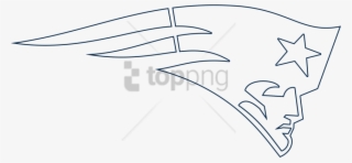Free Png Download New England Patriots Logo Drawing - Drawing #9720700