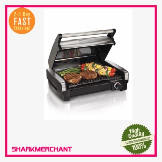 Details About Parrilla Electrica Sin Humo Non-stick - Hamilton Beach Grill #9721547