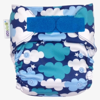 Pañal Estampado Unitalla Nubes - Diaper #9722052