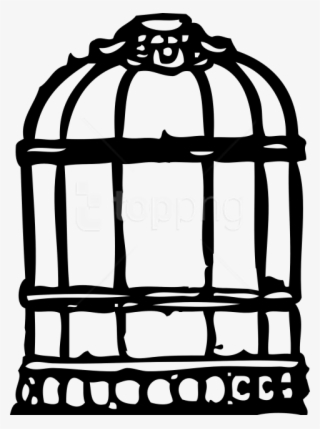 Free Png Cage Bird Png Images Transparent - Cage Outline #9723812