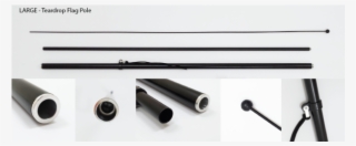 177" Flag Pole Set With Stake - Pipe #9724277