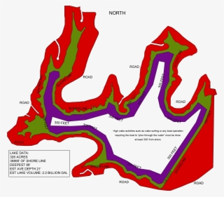 Map Of The Lake - Map #9724780