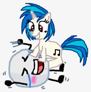 Vinyl Scratch Tickle Snowball By Thedrksiren - Cartoon #9724974
