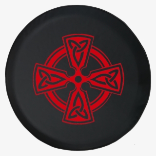 Celtic Cross Knot Irish Shield Warrior Offroad Jeep - Emblem #9725214