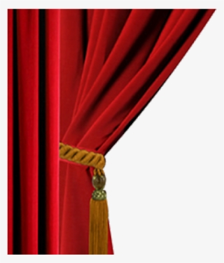 Curtain Clipart Press Button - Theater Curtain #9725523