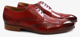 Derby Shoes Kane 5 Crust Red Ls Black - Leather #9726092