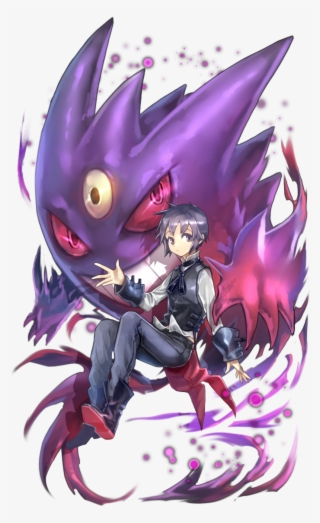 Gengar And Mega Gengar Drawn By Interitio - Pokémon #9726669