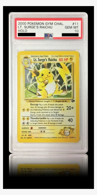 Lt Surge's Raichu Card #9726907 Lt Surge's Raichu Card #9726907