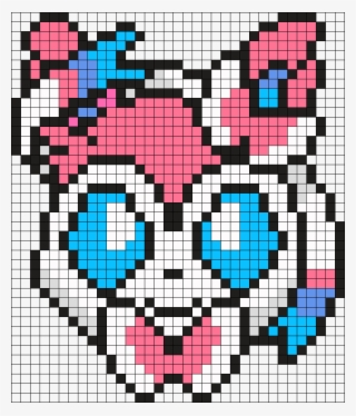 Sylveon Perler Bead Pattern / Bead Sprite - Central City Brewing Co Ltd #9727643